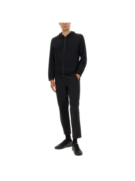 Bluza z kapturem Boss z kapturem czarna