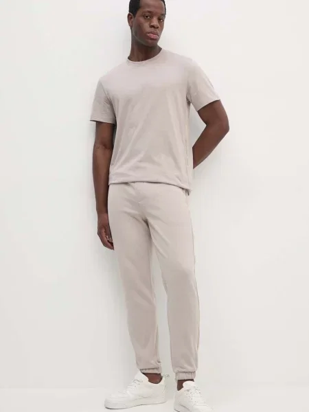 Calvin Klein Jeans Spodnji del trenirke bež