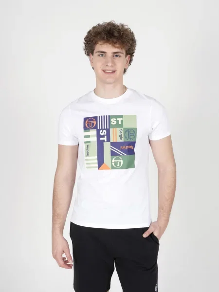 Футболка Sergio Tacchini белая