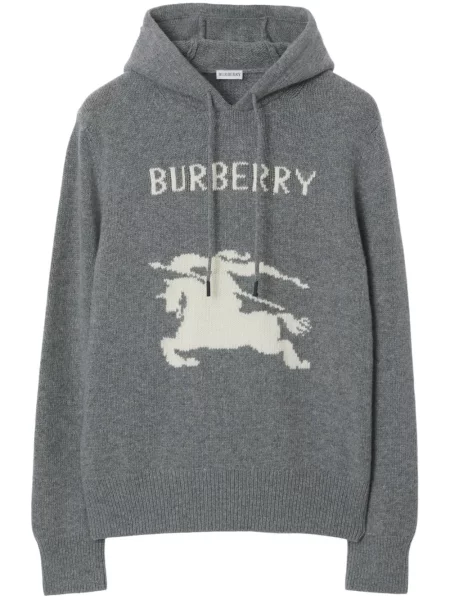 Hanorac cu glugă Burberry gri