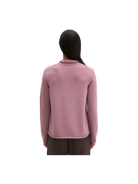 Sweter z golfem Marc O'polo fioletowy