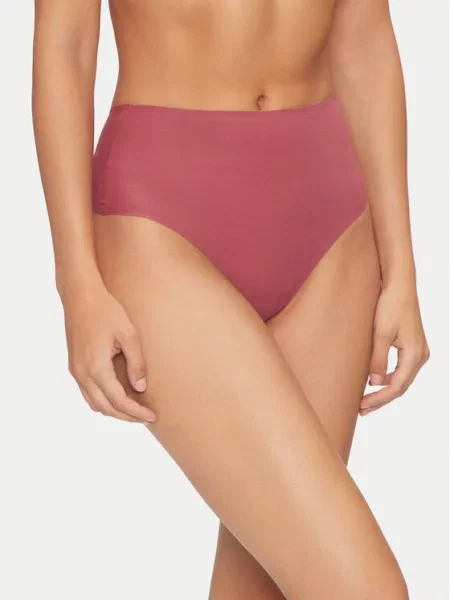 Chantelle Figi brazylijskie z wysokim stanem Soft Stretch różowy