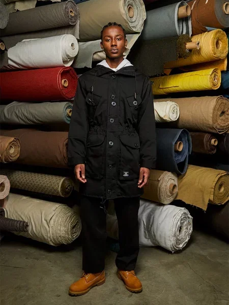 Alpha Industries Парка чорний