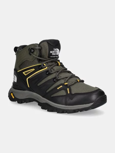 Обувки The North Face Hedgehog Mid Gore-Tex с лека изолация зелено