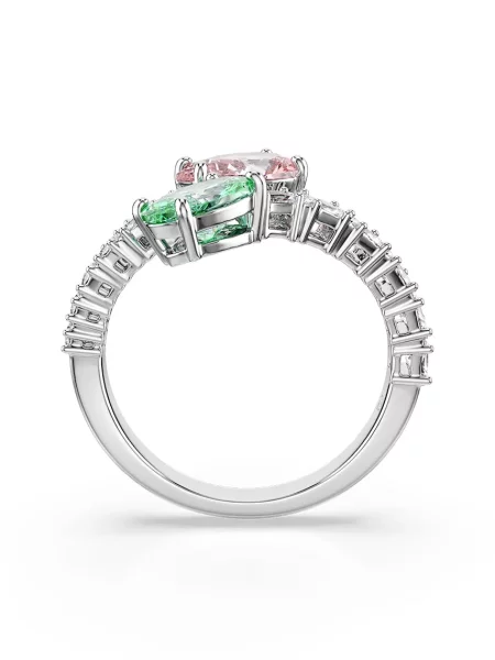 Кольцо Swarovski со стразами