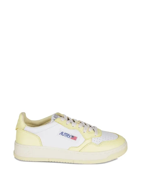 Sneakerși Autry din piele alb