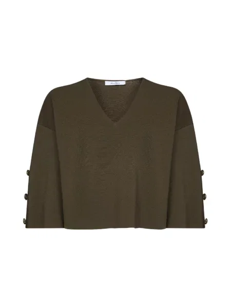 Sweter Max Mara zielony