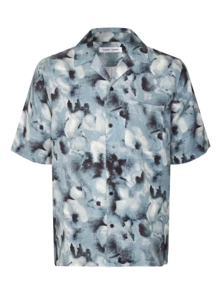 Риза Samsøe Samsøe синьо