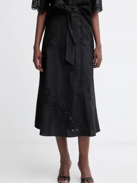 Twinset fustă din negru