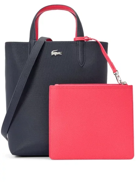 Geantă shopper Lacoste albastru