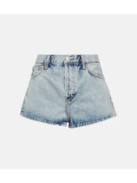 Pantaloni scurți din denim Wardrobe.nyc albastru