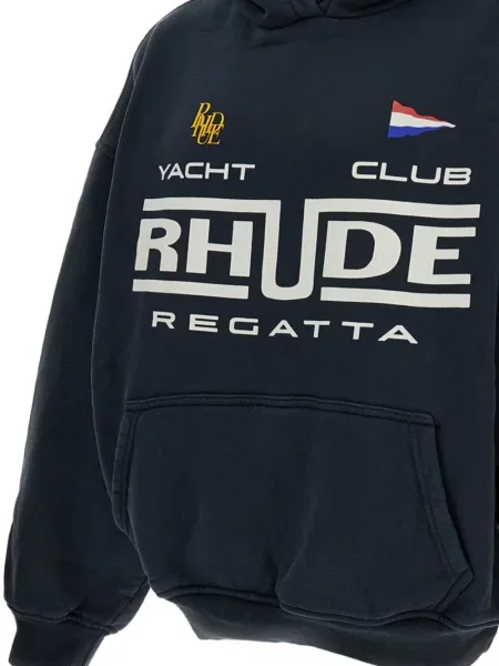 Hanorac cu glugă Rhude negru