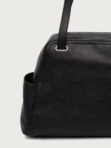 Calvin Klein Táska Pockets Monologo Tote fekete