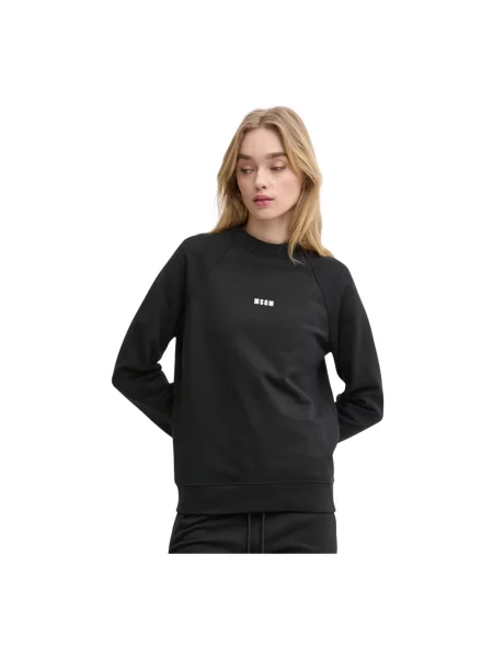 MSGM bluza z nadrukiem czarny