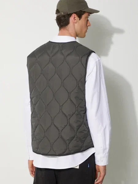 Безрукавка Awake NY Quilted Vest перехідна сірий