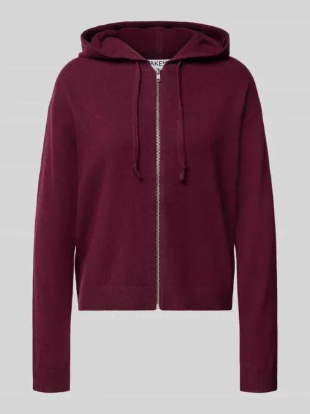 Kardigan rozpinany krój regular fit z czystego kaszmiru Jake*s Casual
