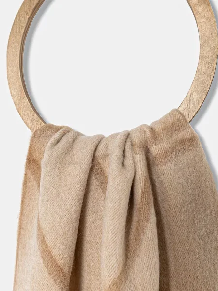 Вовняний шарф MM DIADEMA візерунок зелений