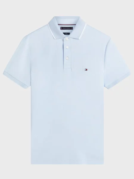 Поло Tommy Hilfiger блакитне