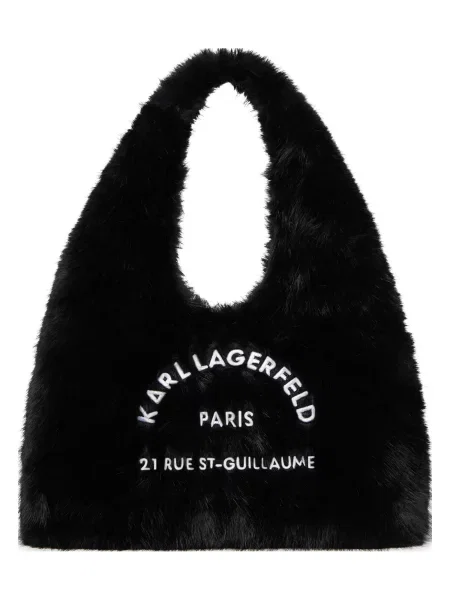Geanta hobo Karl Lagerfeld negru