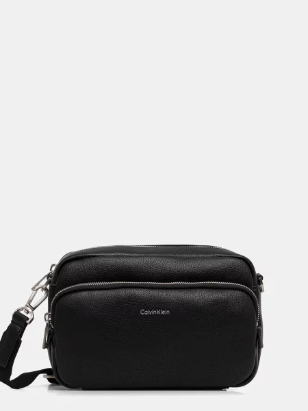 Torbica za okrog pasu Calvin Klein Raised Camera Bag črna