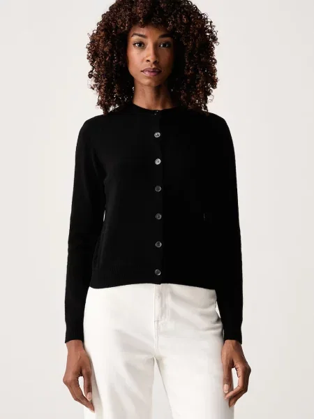 Weekend Max Mara cardigan pentru femei cu amestec de cașmir WKDEROICO negru