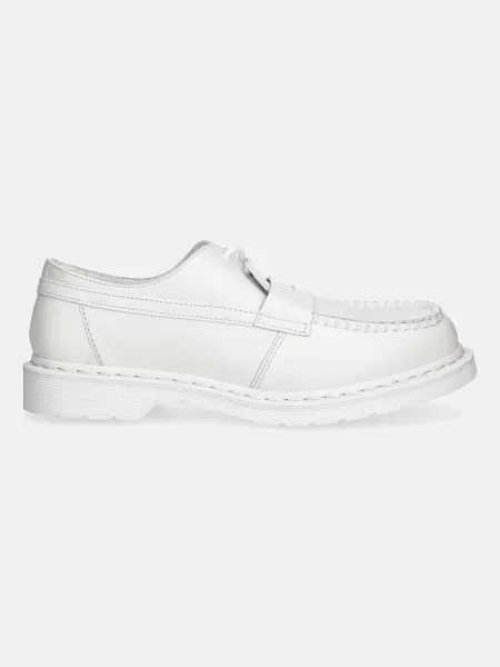 Кожаные мокасины Mm6 Maison Margiela белые