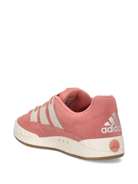 Sneakerși Adidas Terrex cu dungi din piele de căprioară roz