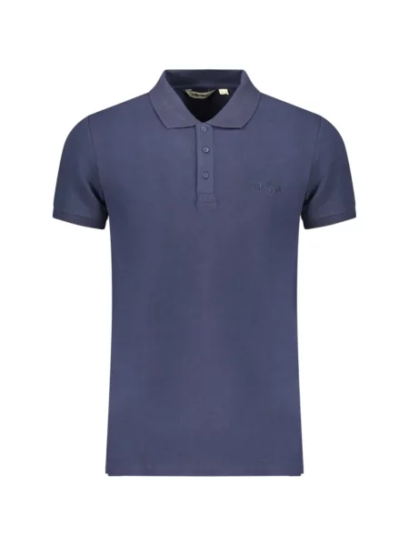 Tricou polo Ellesse cu broderie albastru