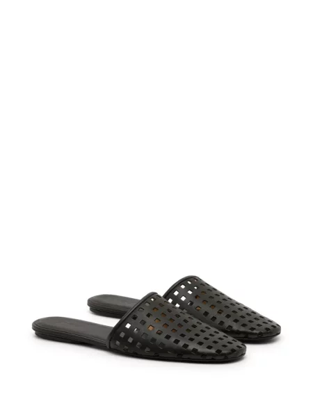 Papuci tip mules Marsell negru