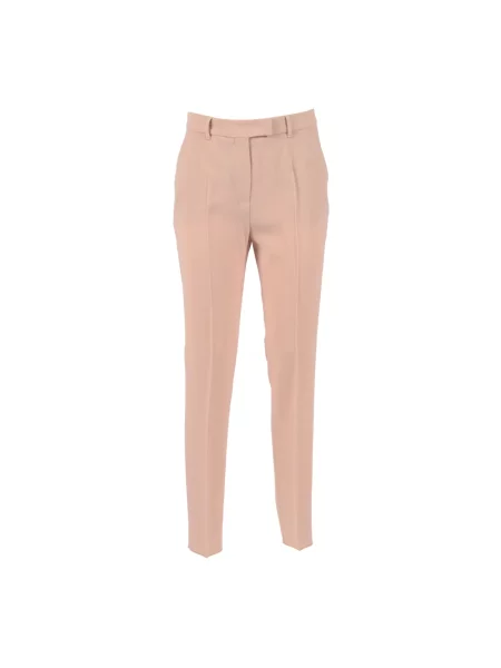 Spodnie Max Mara Studio różowe