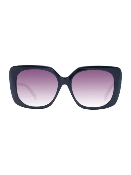 Okulary przeciwsłoneczne Ted Baker biznesowe czarne