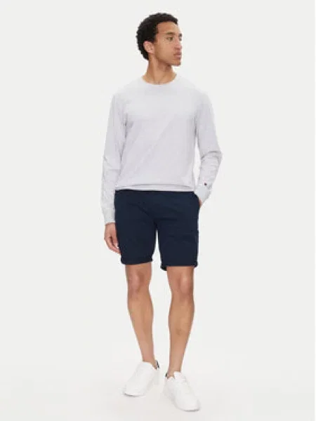 Tommy Jeans Šortky z materiálu Scanton Tmavomodrá