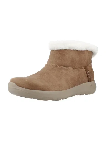Botine Skechers maro