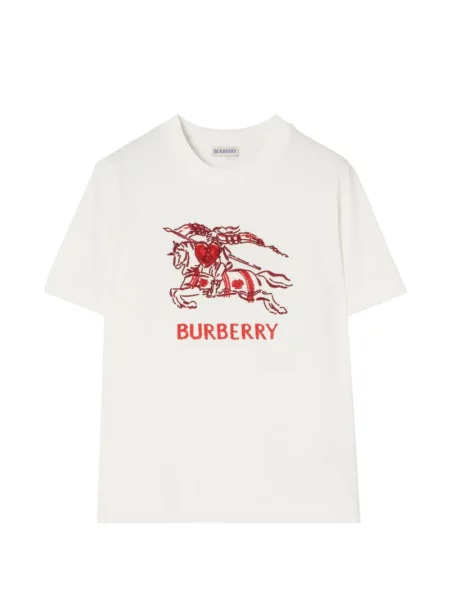 Tricou Burberry cu motiv cu inimi