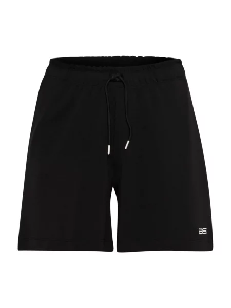 Gestuz szorty gładkie high waist czarny