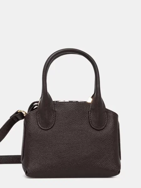 Кожена чанта Silvian Heach FERROVIA кафяво