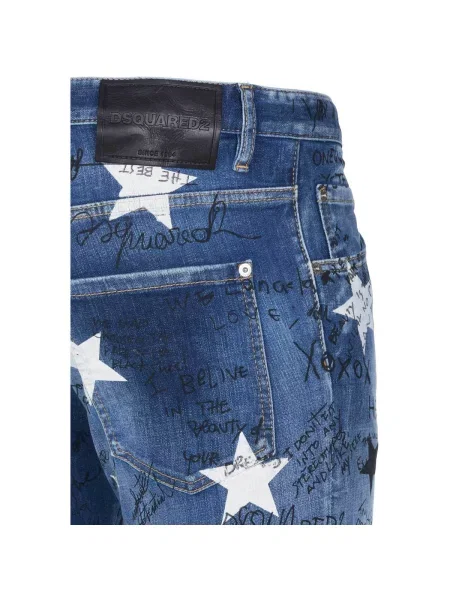 Blugi Dsquared albastru