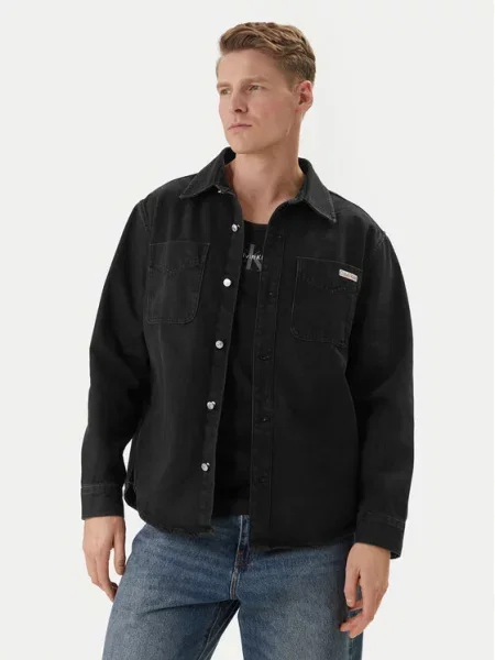 Calvin Klein Jeans Farmer kabát fekete
