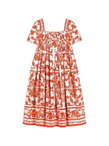 Sukienka dziecięca Dolce And Gabbana biała