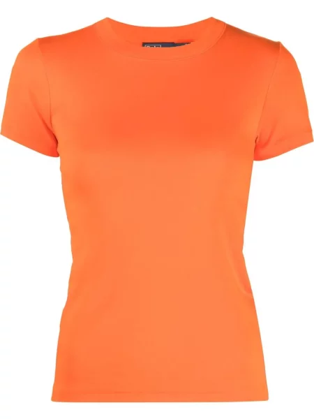 Top Polo Ralph Lauren s cvjetnim printom iznad koljena od tvida plava