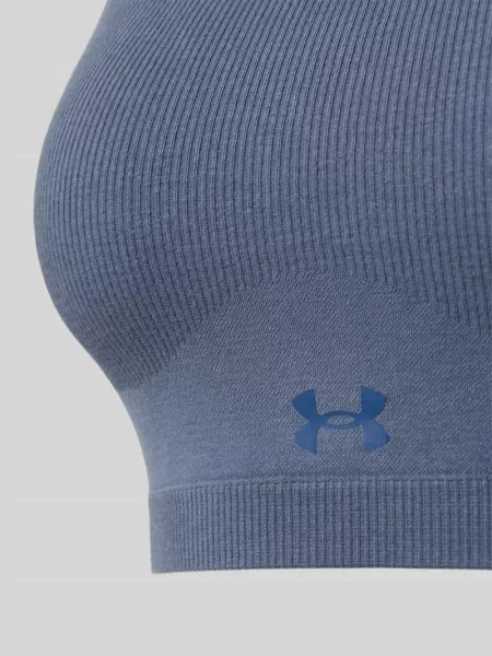 Biustonosz sportowy z mieszanki bawełny Under Armour