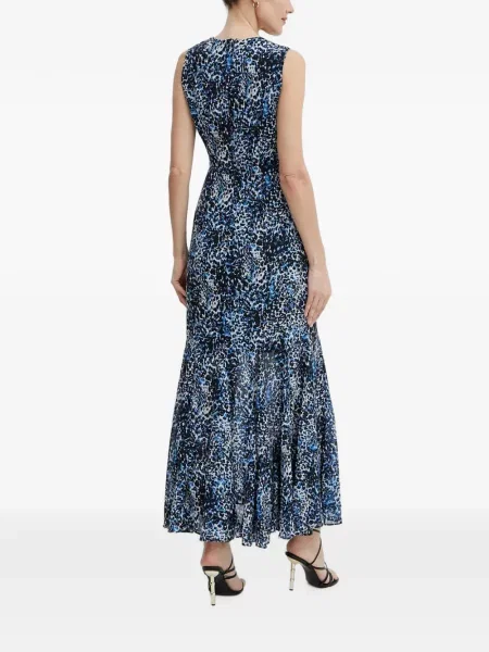 Rochie midi Morgan albastru