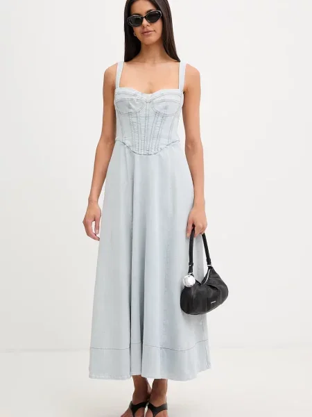 Bardot Rochie de blugi Lilah albastru