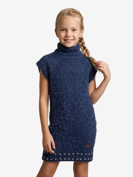 Hilal Akinci Kids Haljina HİLAL AKINCI KİDS Kinder Kleid mornarsko plava