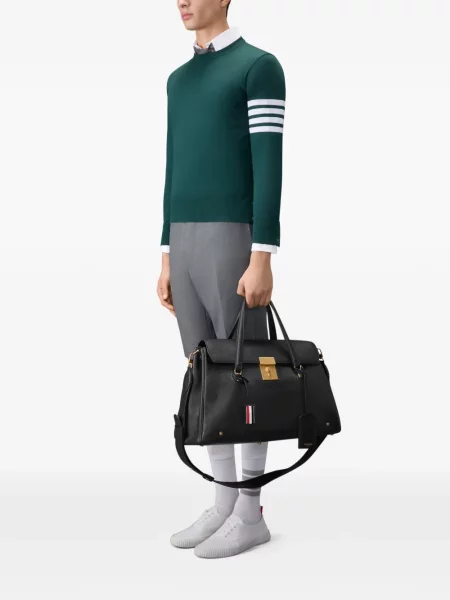 Geantă Thom Browne negru