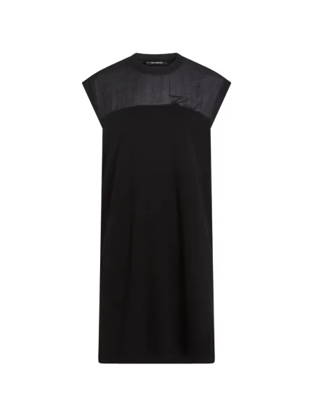 Rochie tip cămașă Karl Lagerfeld de costum negru