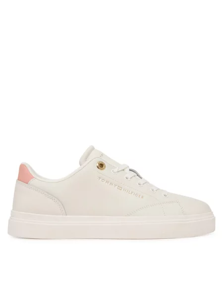 Tommy Hilfiger Сникърси Th Chic Sneaker Кремав