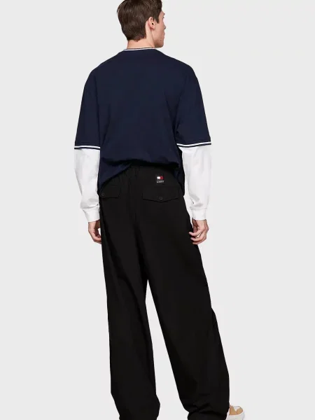Штани Tommy Jeans чорні