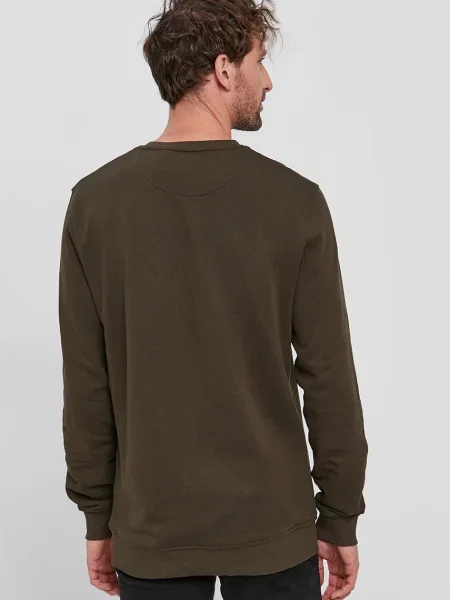 Lyle & Scott Tréning póló sárga / olíva fekete