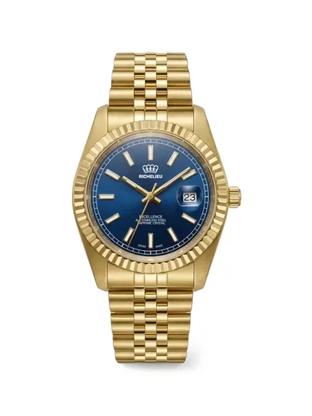 Ceas Richelieu Swiss albastru